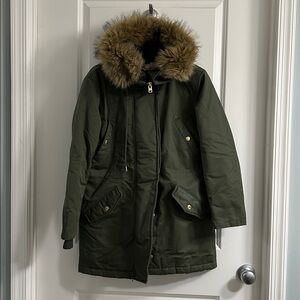 j.crew - perfect winter parka with primaloft